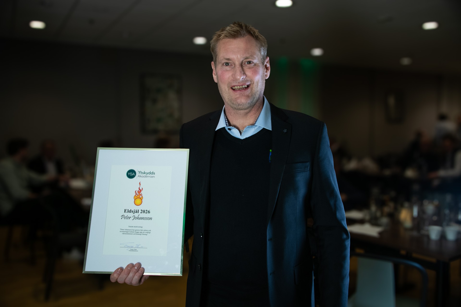 Peter Johansson från IPM Norden – Årets Eldsjäl 2026